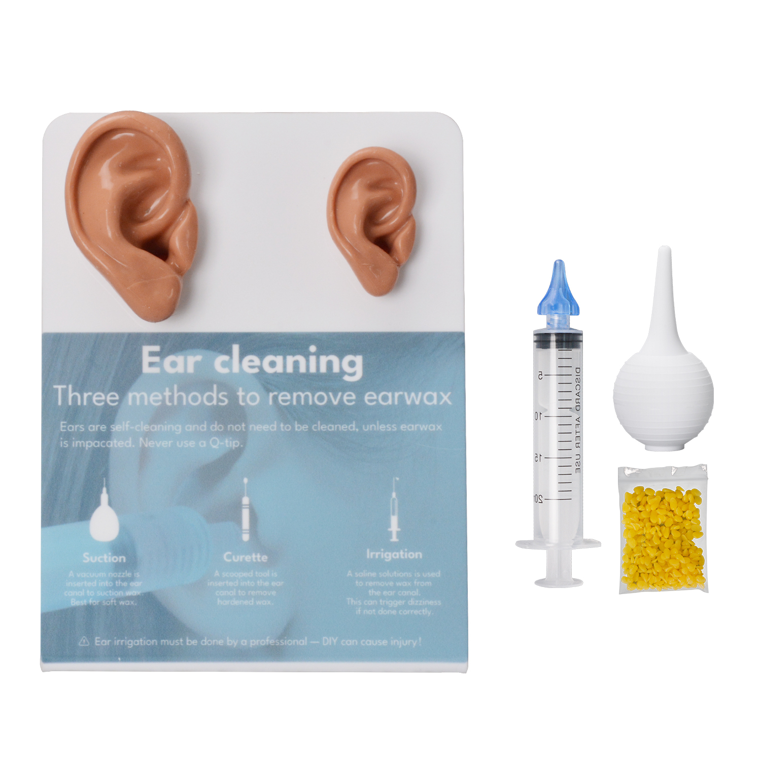 Ear Canal Irrigation Training Simulator Model