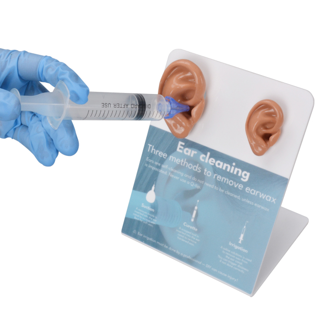 Ear Canal Irrigation Training Simulator Model