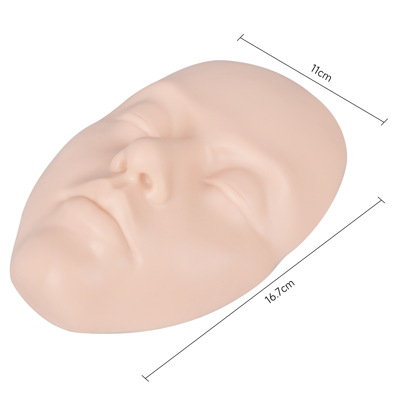 Pocket Silicone Facial Injection Model