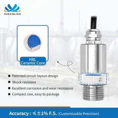 Factory stainless steel ceramic 4-20ma hydraulic water pressure transducer 0-10v pressure transmitter high quality
