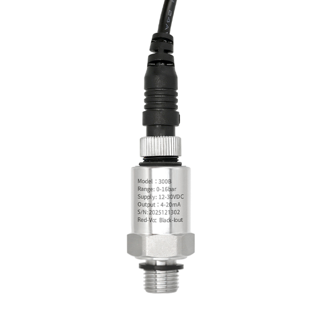 Water Pump Inverter Dedicated Pressure Transmitter, Supports Customization, -20°C~105°C, HXL-300