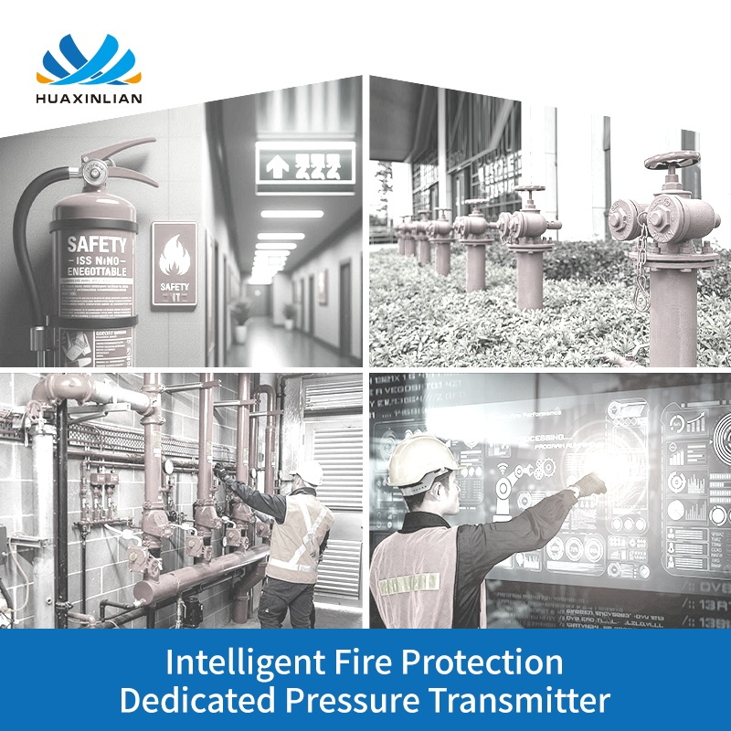 Intelligent Fire Protection Dedicated Pressure Transmitter, Strong Anti-Interference，IP68, -40°C~125°C, HXL-500