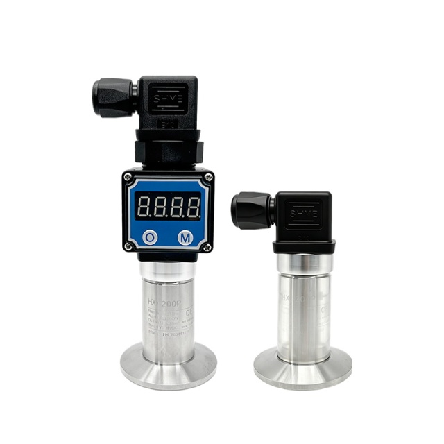 Sanitary Pressure Sensor for Food Industry Pipeline Liquid Level & Pressure Monitoring，HXL-200P