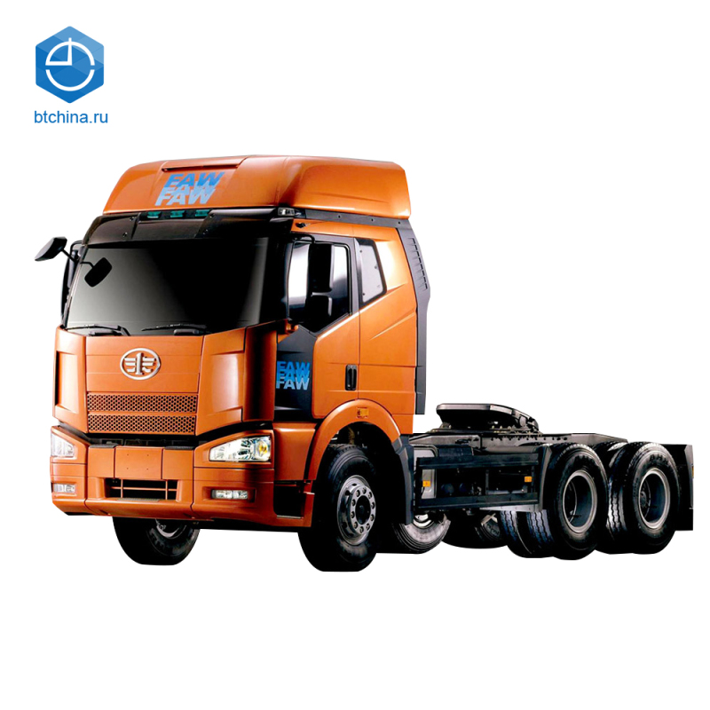 Седельный тягач, габариты 7190×2495×3800мм.