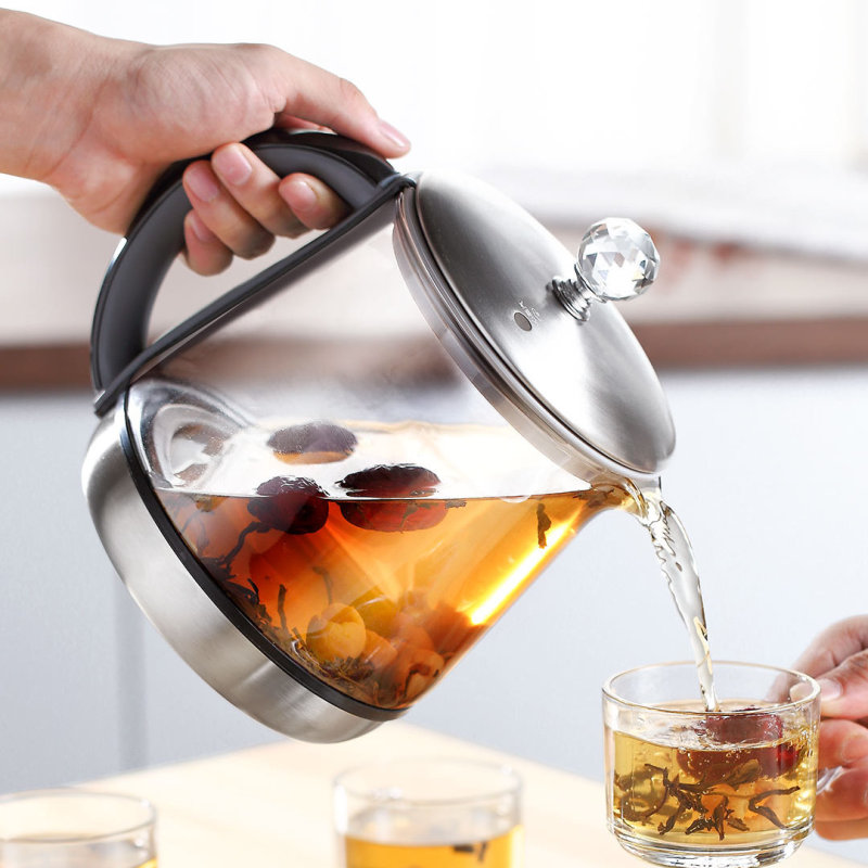 Полтора L304 стальная кастрюля с двойным супом в одном