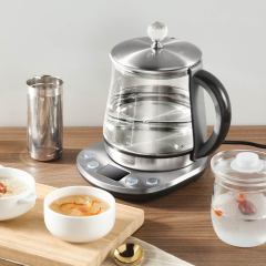 Полтора L304 стальная кастрюля с двойным супом в одном