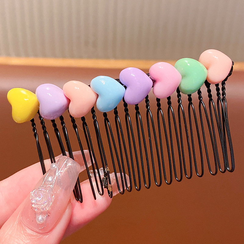 儿童可爱发梳女童新款夏天卡通碎发夹整理神器发卡女孩发饰夹子