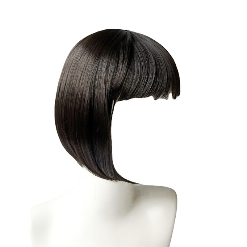 抖音带货儿童假发阿尼亚粉色短发韩版齐刘海BOBO短直头套工厂直销