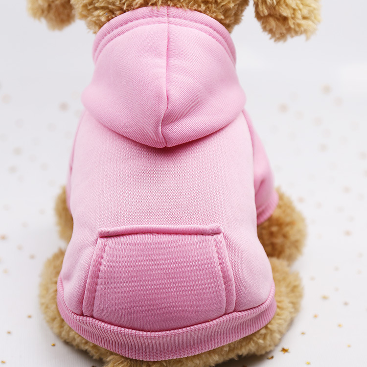 秋冬卫衣牛仔口袋两脚衣服运动风宠物衣服狗狗猫咪宠物衣服用品