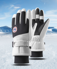 Зимние велосипедные перчатки мужские и женские, бархатные, теплые, ветронепроницаемые, водоотталкивающие, сенсорный экран.