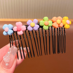 儿童可爱发梳女童新款夏天卡通碎发夹整理神器发卡女孩发饰夹子