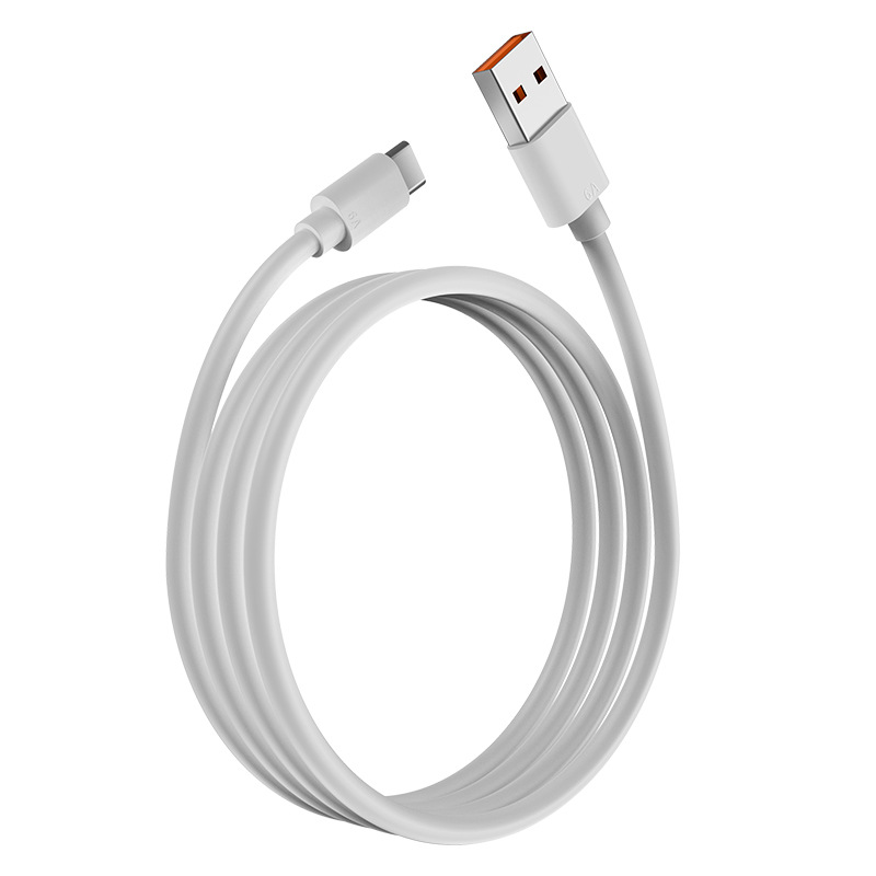 Type-c单头数据线6A闪充线typec适用于华为手机充电线快充礼品