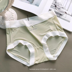 【8808#】夏季无痕裸感冰丝女士内裤轻薄透气纯棉裆部柔软舒适裤
