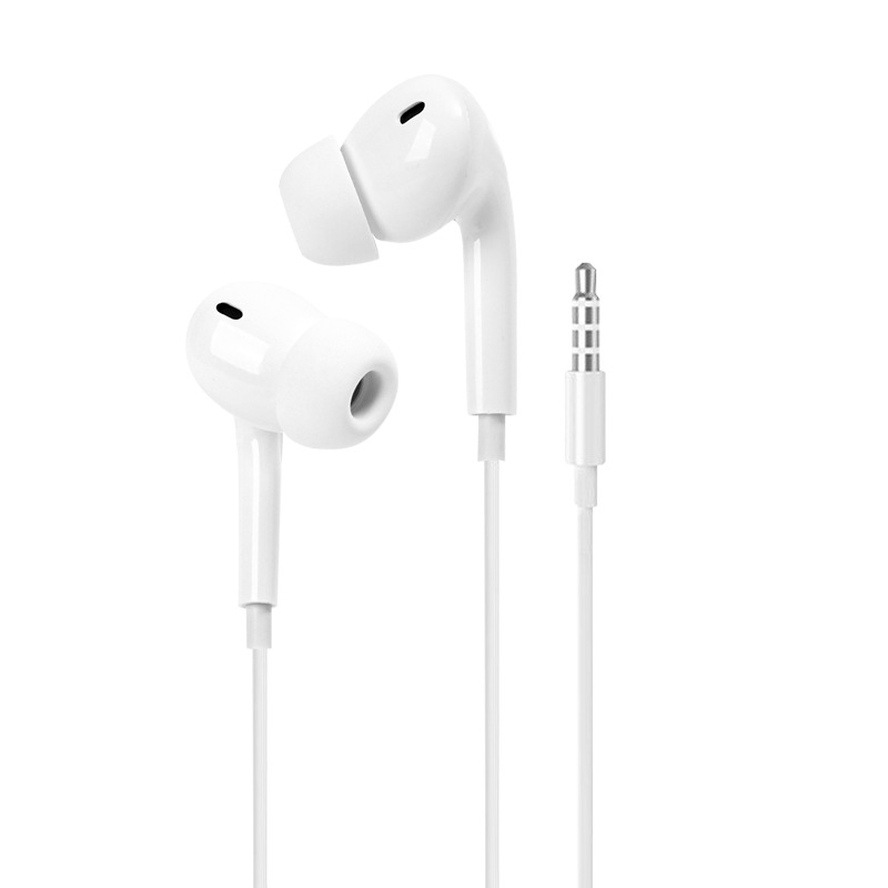 Проводные наушники-вкладыши третьего поколения, подходящие для Apple OPPO Huawei vivo red Xiaomi type-c с круглым отверстием для шумоподавления
