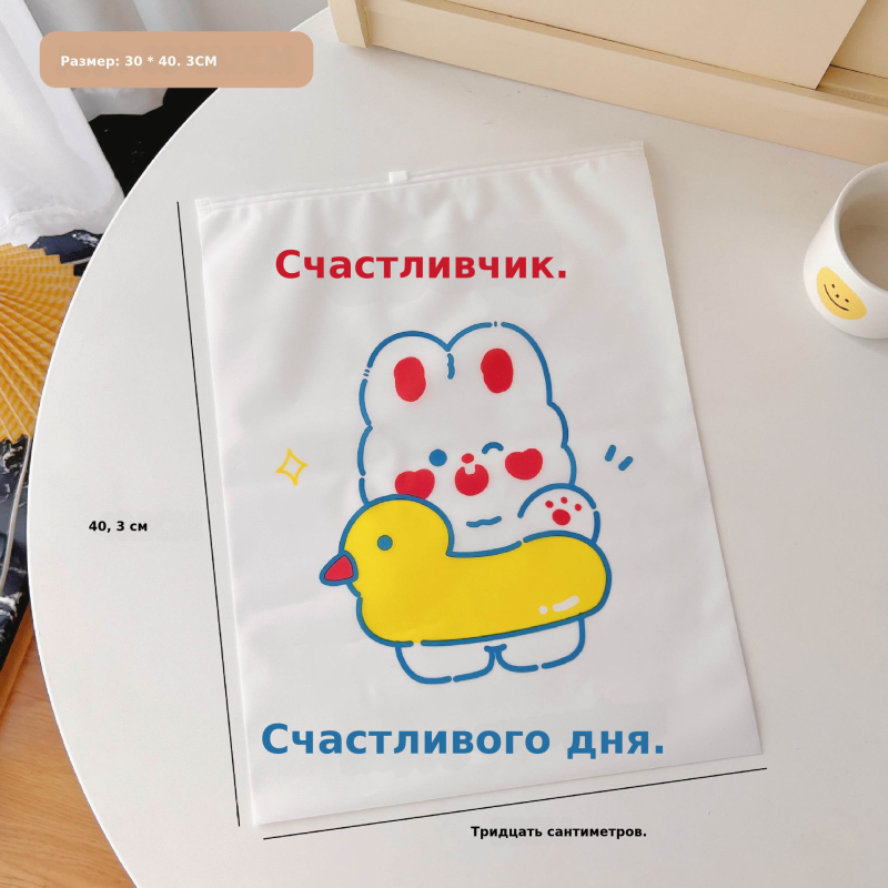 旅行收纳袋子衣物密封袋装衣服透明整理包待产行李分类便携拉边袋