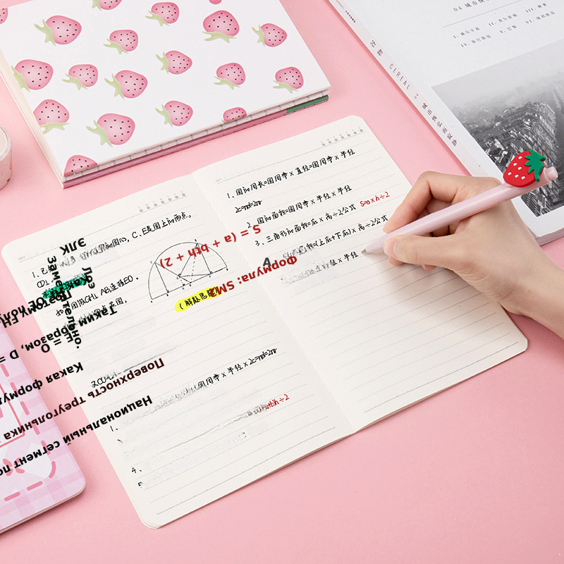 厂家直销A5车线卡通复古笔记本可爱学生文具软面抄办公用品记事本