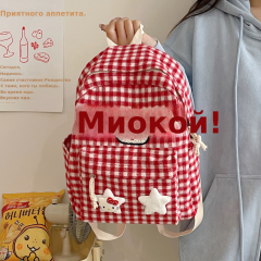 韩版卡通儿童书包初高中生可爱双背包女孩时尚休闲双肩包学生背包