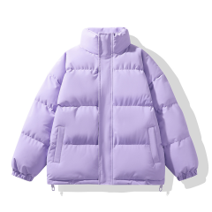 定制棉服男女同款跨境冬季宽松立领棉袄保暖加厚休闲棉衣情侣外套