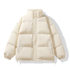 定制棉服男女同款跨境冬季宽松立领棉袄保暖加厚休闲棉衣情侣外套