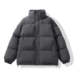 定制棉服男女同款跨境冬季宽松立领棉袄保暖加厚休闲棉衣情侣外套