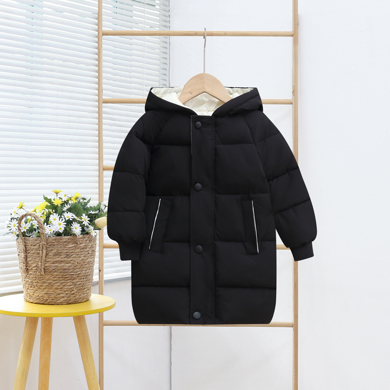 反季外贸儿童羽绒棉服中长款棉袄宝宝童装棉衣男女童冬装外套潮