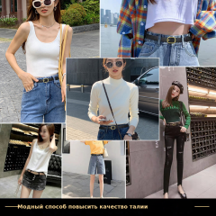 腰带女学生韩版ins风配牛仔裤 新款时尚皮带女装饰 工厂直供批发