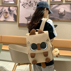 可爱卡通书包女大学生ins风日系甜妹双肩包大容量高中初中生背包
