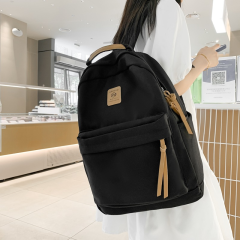 背包韩版学院风大容量双肩包女新款休闲初高中学生书包简约双肩包
