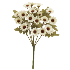 小雏菊仿真花束洋甘菊 婚庆家居装饰野菊花跳兰菊小清新假花绢花