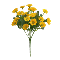 小雏菊仿真花束洋甘菊 婚庆家居装饰野菊花跳兰菊小清新假花绢花