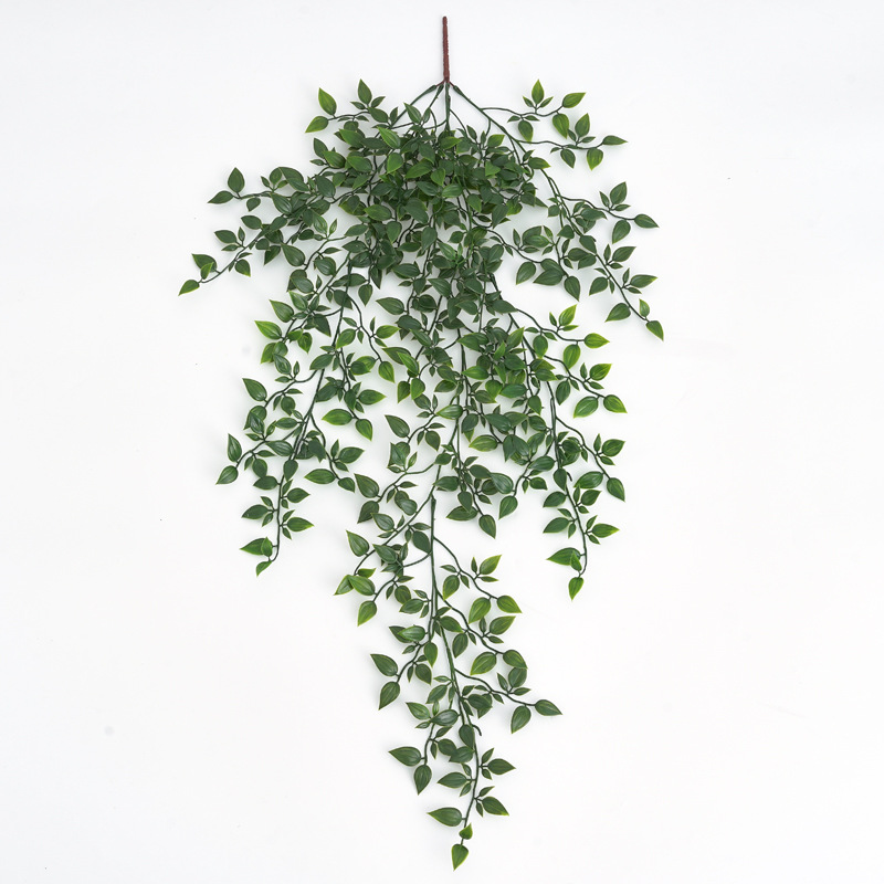 新品 仿真植物壁挂曼陀罗垂藤 藤条假花藤蔓装饰绿植装饰仿真绿植