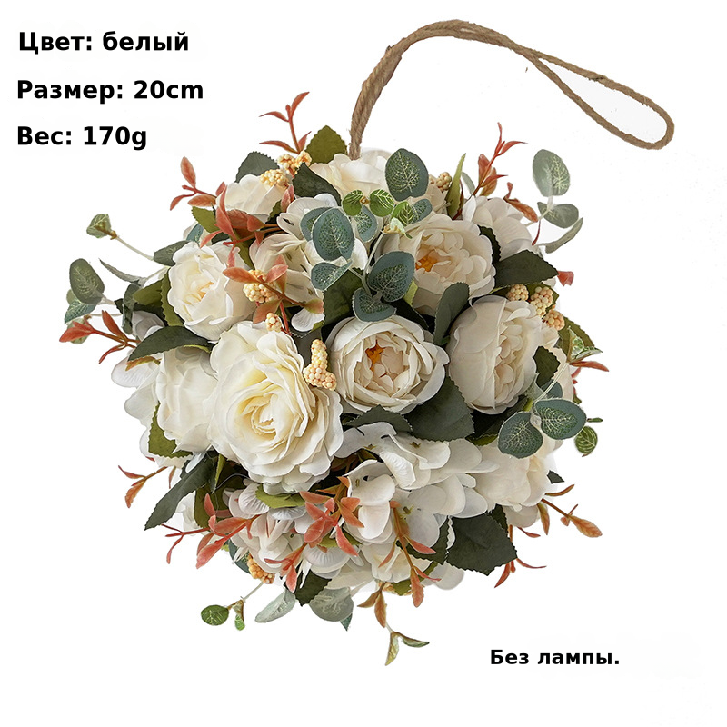 新品创意仿真花球 婚庆商城吊顶装饰家居装饰花草球植物假花植物