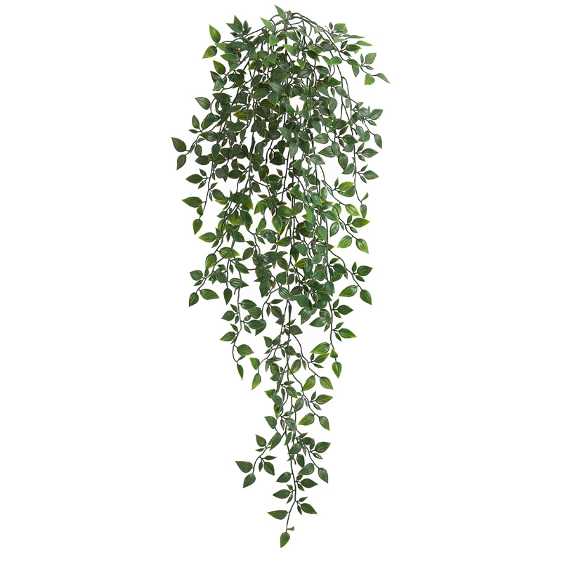 新品 仿真植物壁挂曼陀罗垂藤 藤条假花藤蔓装饰绿植装饰仿真绿植