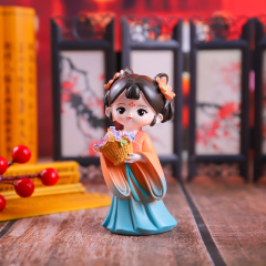 国潮风古韵十大美女小摆件桌面电视柜装饰品精致小礼品一件代发