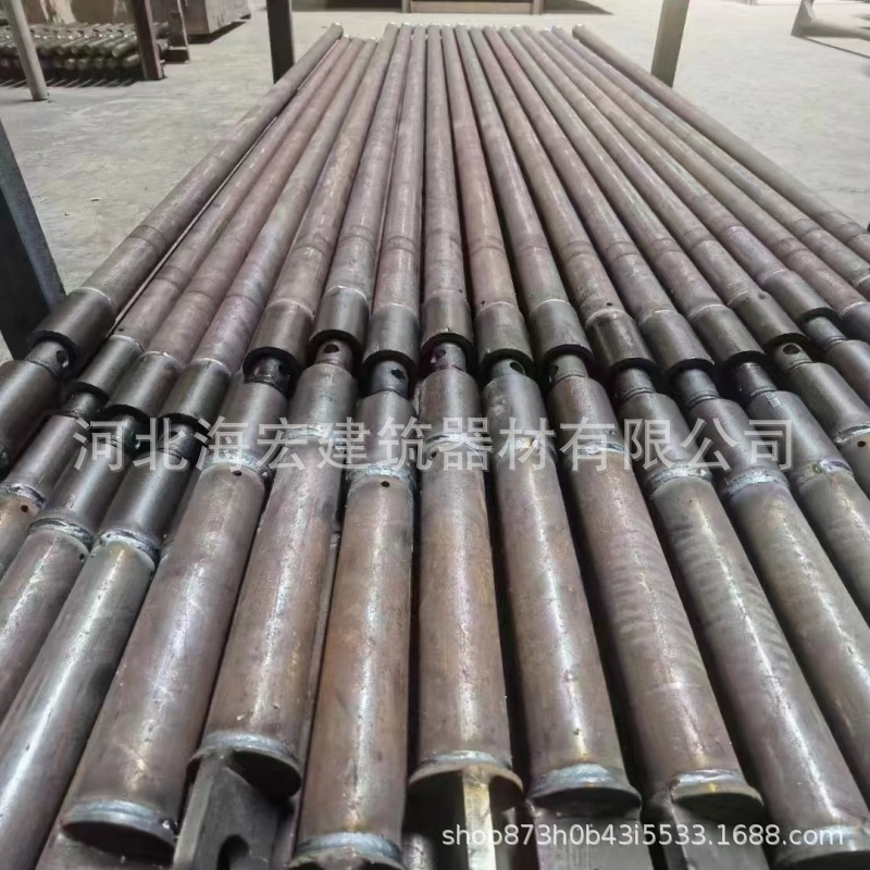 厂家批发定制新型花篮式外架悬挑工字钢下支撑杆下斜支撑花篮悬挑