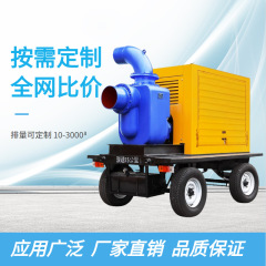 柴油机防汛排水泵大流量移动泵车市政防洪排涝抗旱消防救援应急
