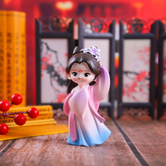 国潮风古韵十大美女小摆件桌面电视柜装饰品精致小礼品一件代发