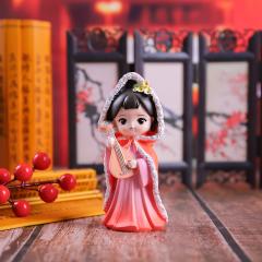 国潮风古韵十大美女小摆件桌面电视柜装饰品精致小礼品一件代发