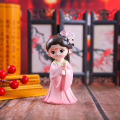 国潮风古韵十大美女小摆件桌面电视柜装饰品精致小礼品一件代发