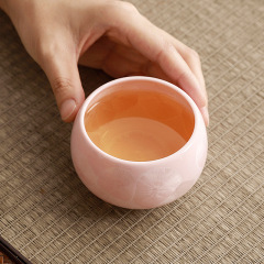 结晶釉主人杯陶瓷冰花个人杯窑变功夫茶杯高档送礼茶盏品茗杯