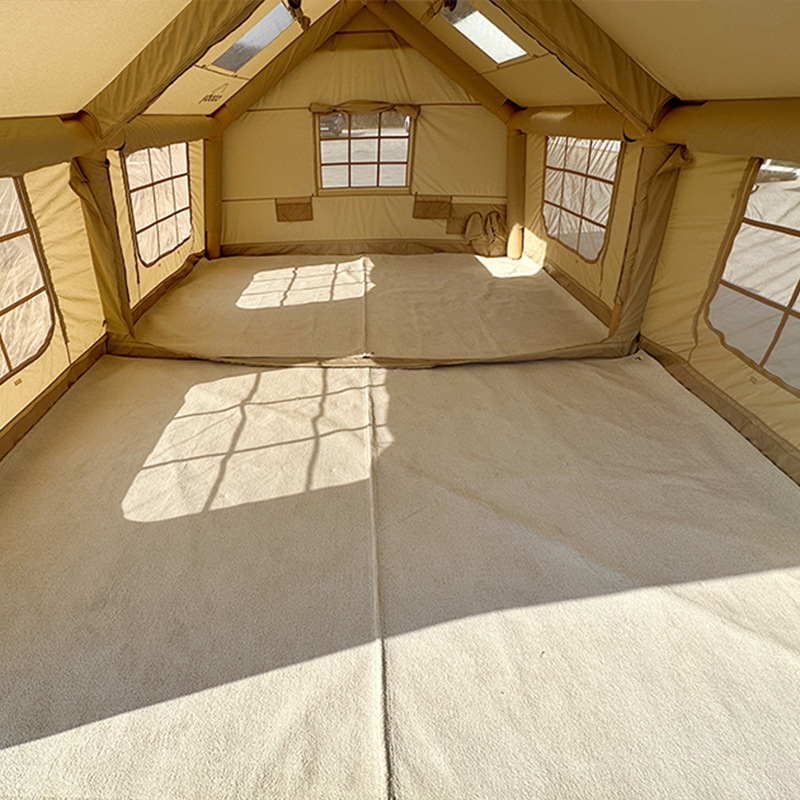 军鑫酷迪coody帐篷专用地毯纯色轻奢法式奶油风毯子高级感防潮垫