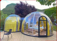 星空房户外露营酒店民宿网红星空餐吧酒吧球形帐篷景区防蚊虫防火