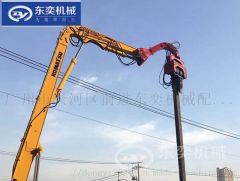 光伏打桩锤 挖掘机打拔桩机 东奕机械