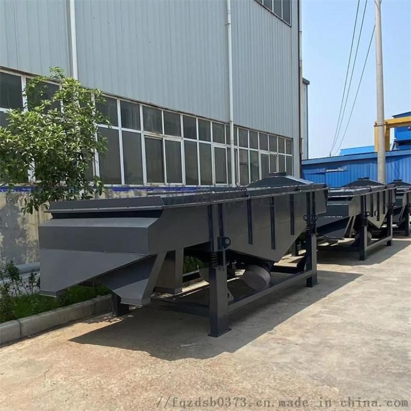 选矿建筑石子振动筛 重型直线震动筛选分机设备
