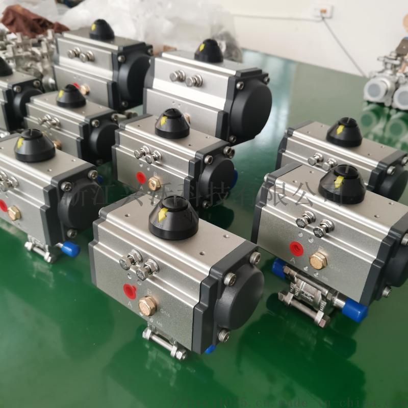 Xingwo Technology Technology Natel Steel Danitage Grade Three Peece Pneumatic Ball Valve Flap