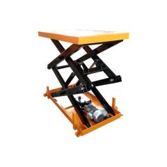 固定式剪叉升降机电动液压提升机仓库装卸货升降平台