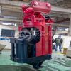 挖机属具侧夹打桩机 公路护栏植入植桩机