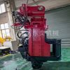 挖机属具侧夹打桩机 公路护栏植入植桩机