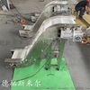 大型爬坡输送机，粮食输送提升机，皮带颗粒上料机