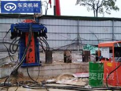 拔工字钢机器 拔型钢桩工程 遥控操作简单方便